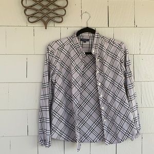Burberry London Blouse Size Medium